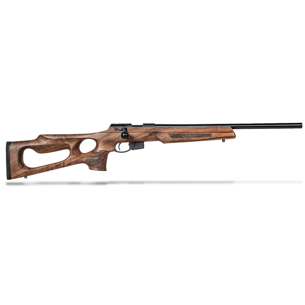Anschutz 1761 D HB .22 WMR Walnut Thumbhole 20&quot; Bbl Rifle w/Single-Stage Trigger 015130