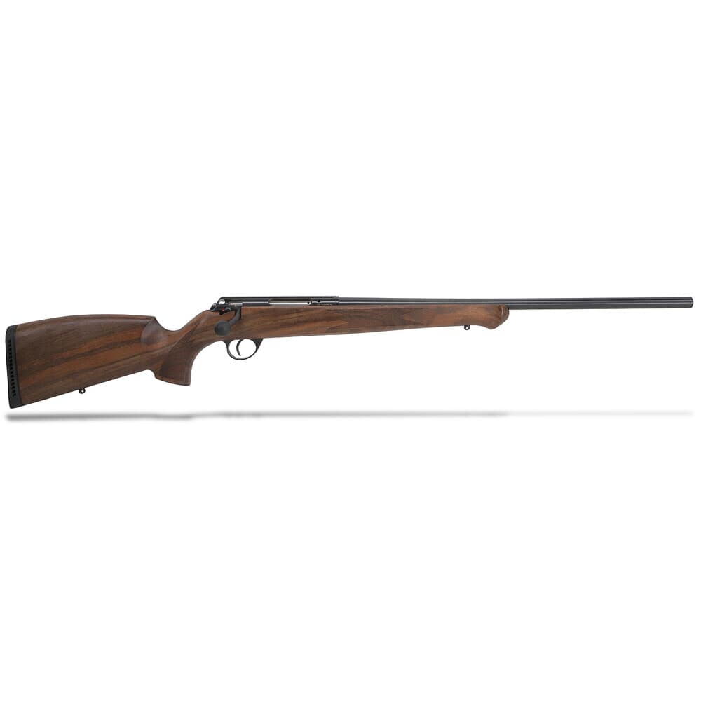 Anschutz 1771 E .22 Hornet Walnut German 22&quot; Bbl Single Shot Rifle w/5098 2-Stage Trigger 013907