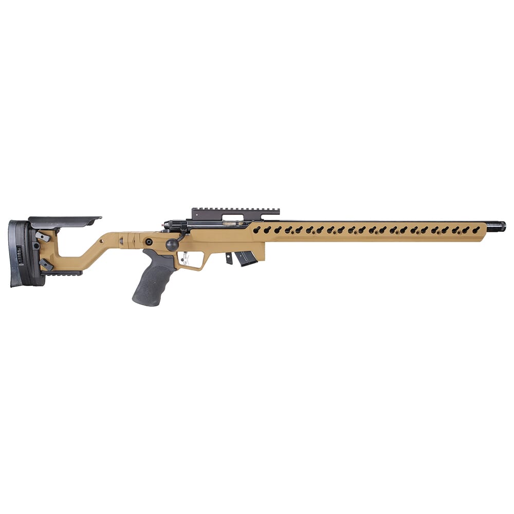Anschutz 54.18 HB .22 LR 20" Bbl Dark Earth Rifle w/5020 2-Stage Trigger AI AT-X Chassis & 30MOA Rail 0A016104AIDE
