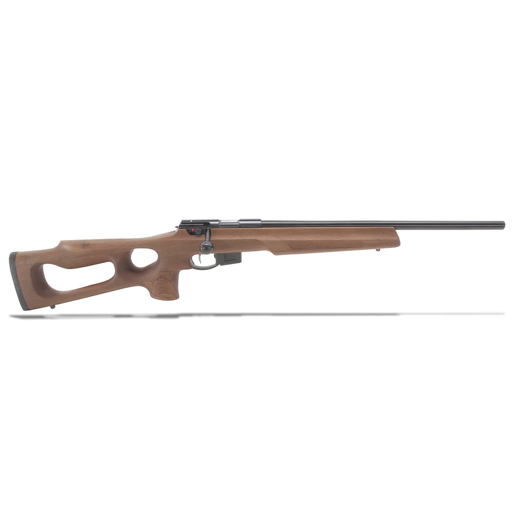 Anschutz 1761 HB .22 LR G-28 Walnut Thumbhole 20&quot; Bbl Rifle w/Single-Stage Trigger 015611