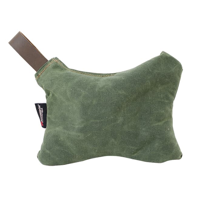 Armageddon X-Wing Large Enhanced Rear Bag - Waxed Canvas with Nylon Straps Green AG0695-GN