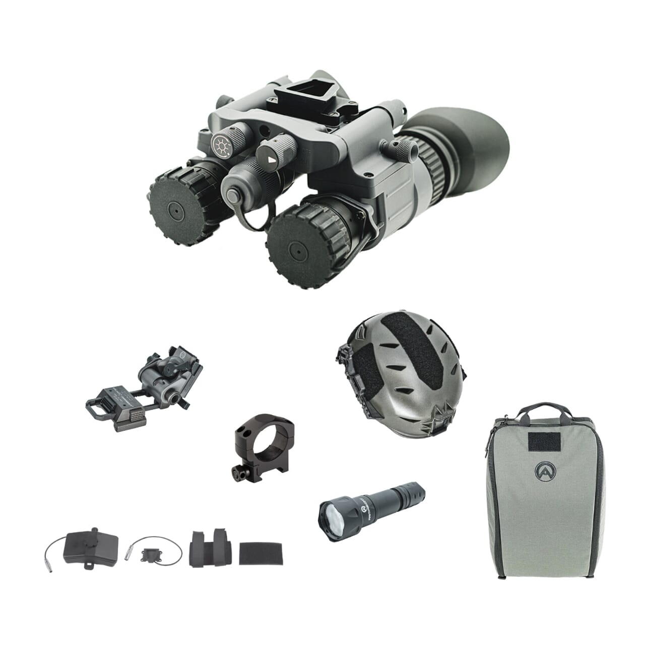 Armasight BNVD-40 Gen 3 Pinn MIN 2376 FOM WP Night Vision Binocular Ultimate Kit KBNVD4GHULTIM