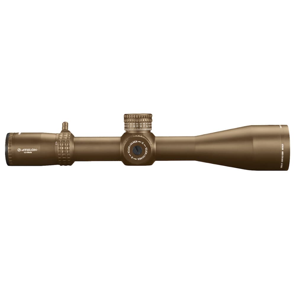 Athlon Optics Ares ETR GEN2 UHD 4.5-30x56 APLR12 FFP IR MOA Reticle (Brown) 212113B