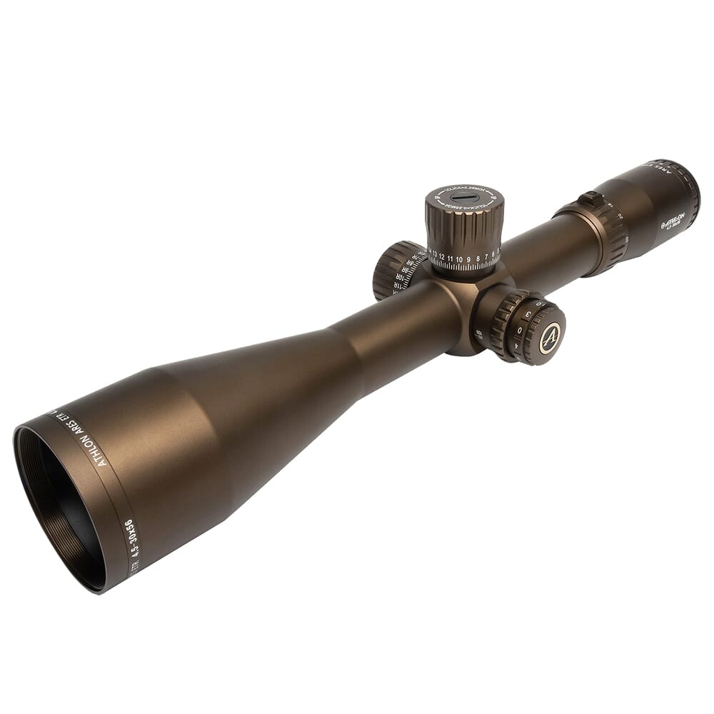 Athlon Ares ETR 4.5-30x56mm DD SF 34mm APLR2 FFP IR MOA Brown Riflescope 212101B