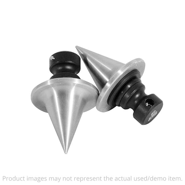 B&amp;T Industries Atlas USED 5-H 2-Pc SS 1.46&quot; Long Spike Feet BT58 - Open Packaging, Item Like New UA2967