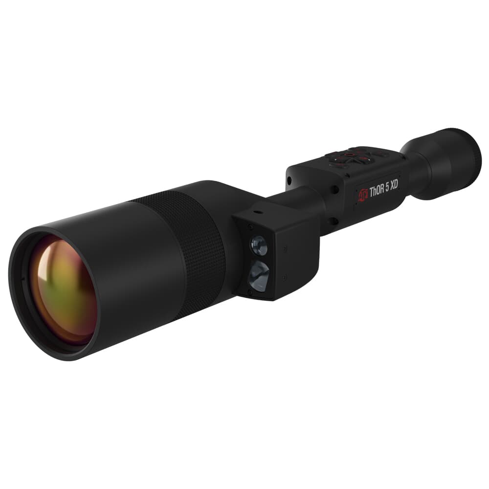 ATN ThOR 5 XD 1280x1024, 12 Micron Thermal Imaging Riflescope with Laser Rangefinder, Full HD Video, Wi-Fi, Ballistic Calculator, &amp; More TIWST51280LRF