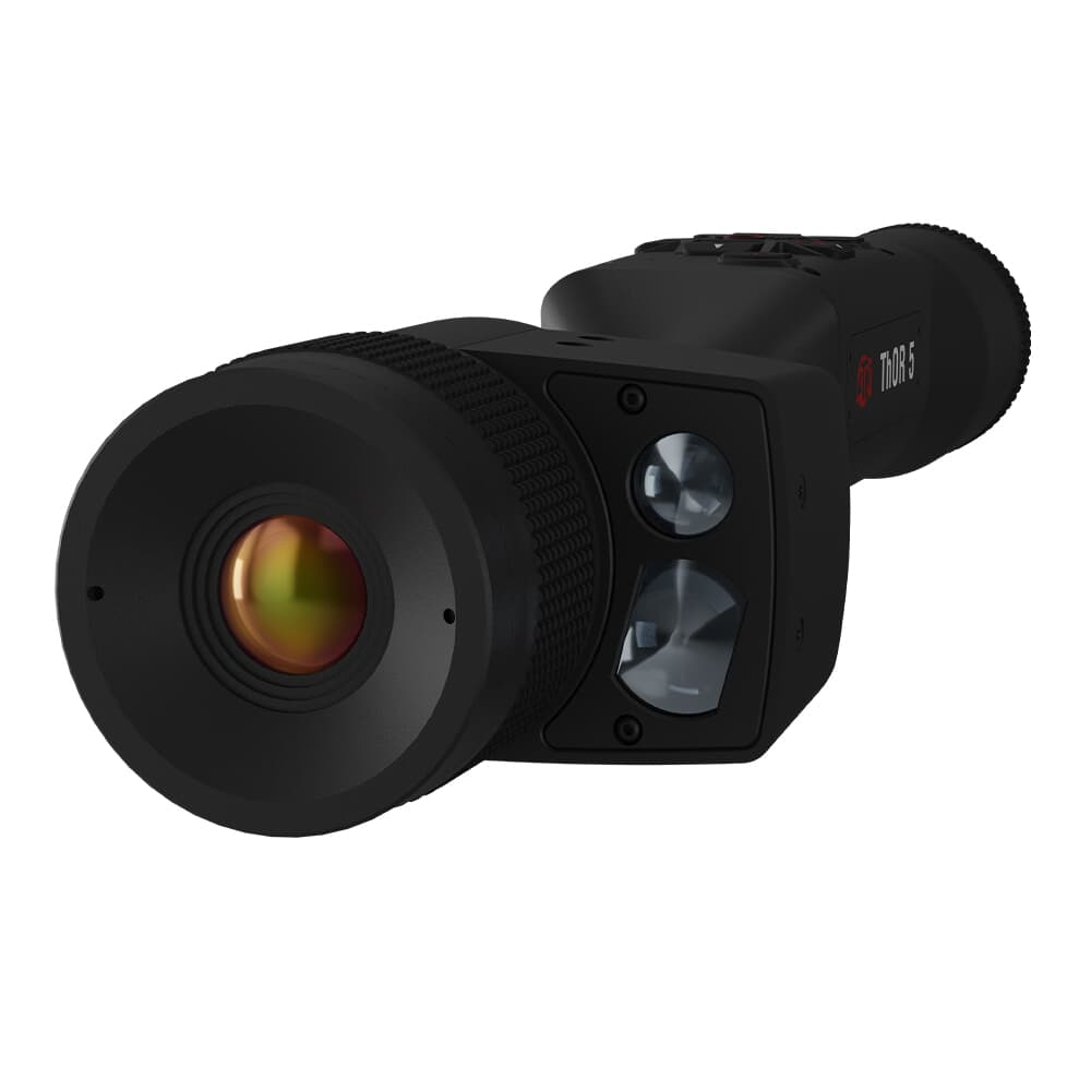 ATN ThOR 5 320x240, 12 Micron Thermal Imaging Riflescope with Laser Rangefiner, Full HD Video, Wi-Fi, Ballistic Calculator, &amp; More TIWST5320ALRF
