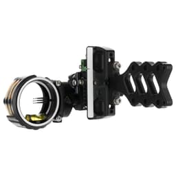 AXCEL Archery AccuHunter Slider AccuStat II Scope Non-Dampened 3-Pins .019 Black Bow Sight ACHN-N319-4BK