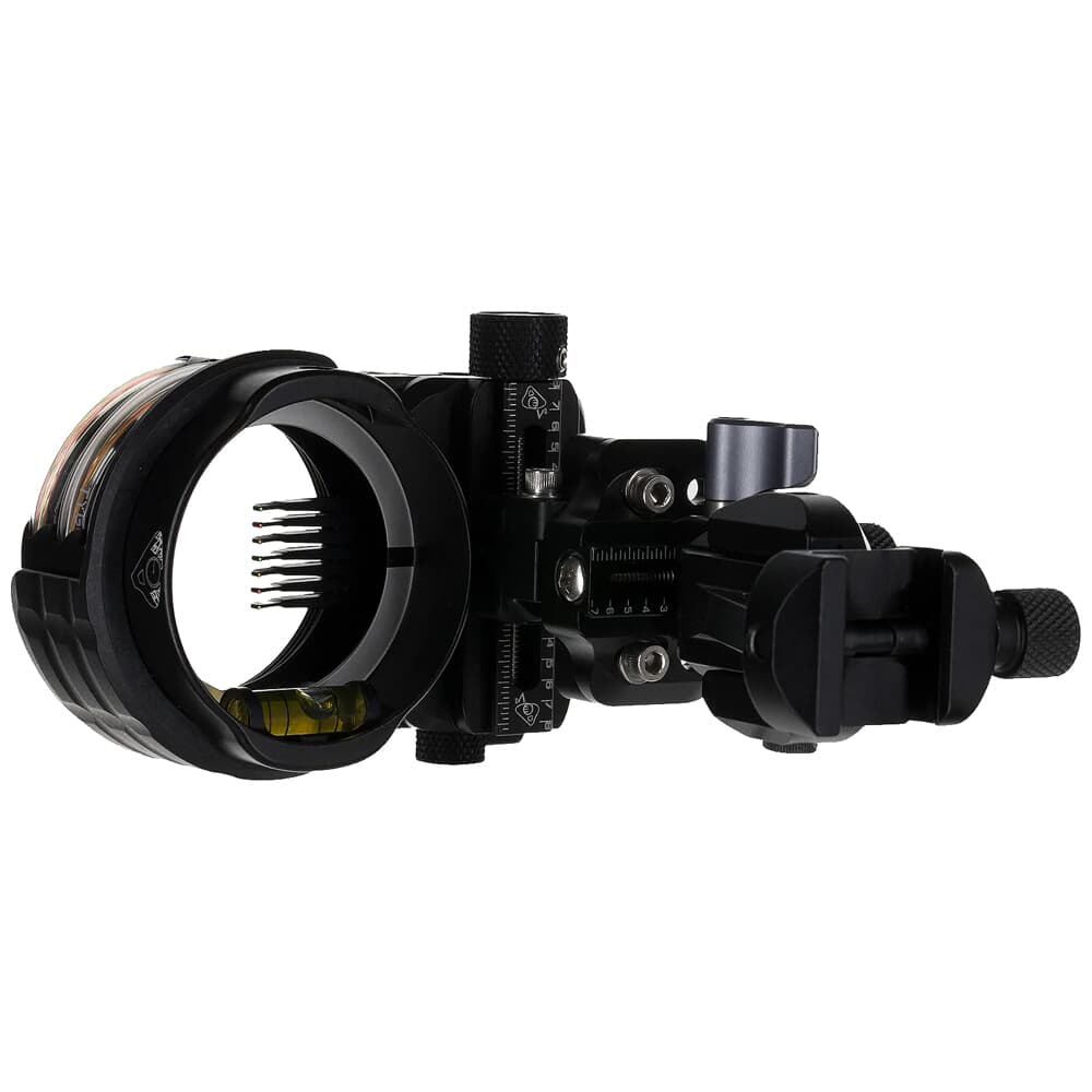 AXCEL Archery Rheo Tech Picatinny Mount 8-Pin .019 Black Bow Sight AXRT-P819-BK