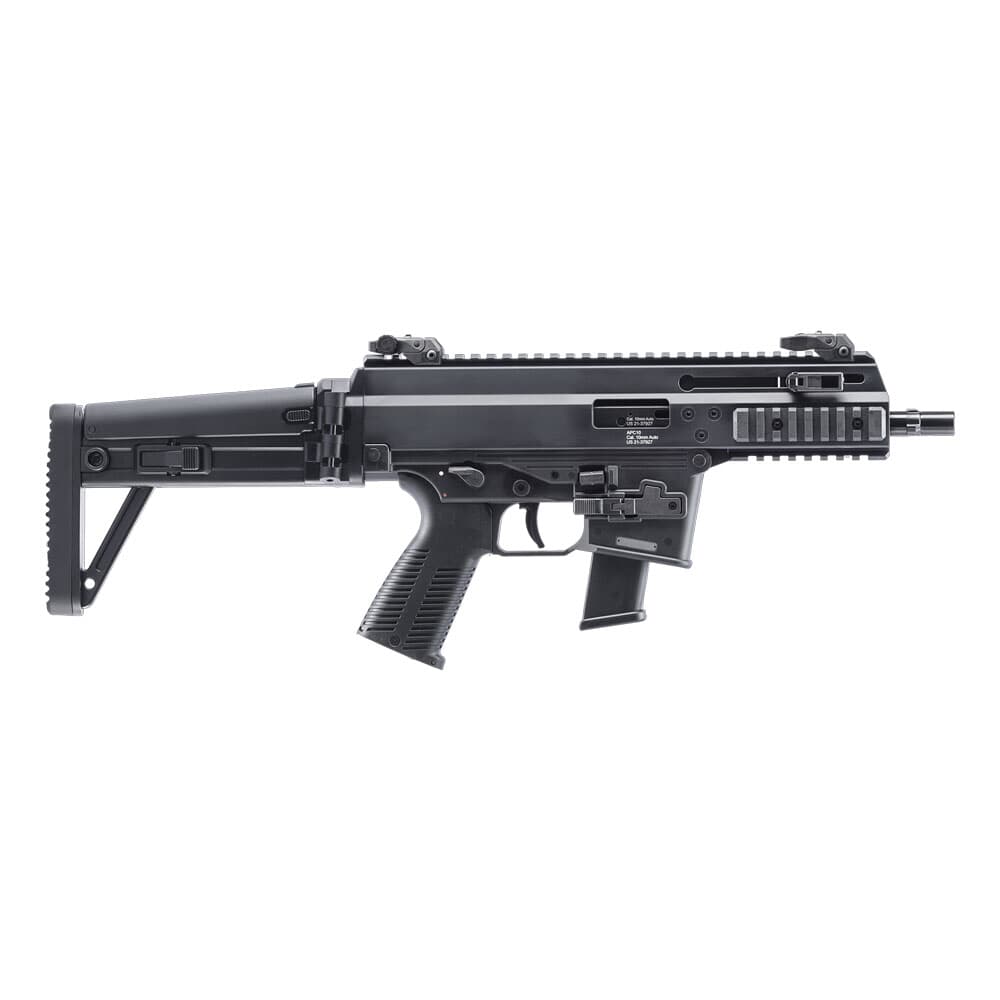 B&T APC10 10mm Auto Black Short Barrel Rifle w/MBT Stock (NFA) BT-361300-SBR-MBT