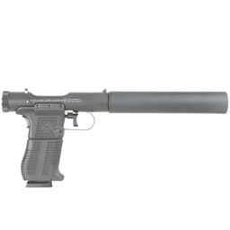 B&T Station Six Bolt Action .45 ACP 5" Bbl Black 8Rd 1 Mag w/Suppressor BT-410110