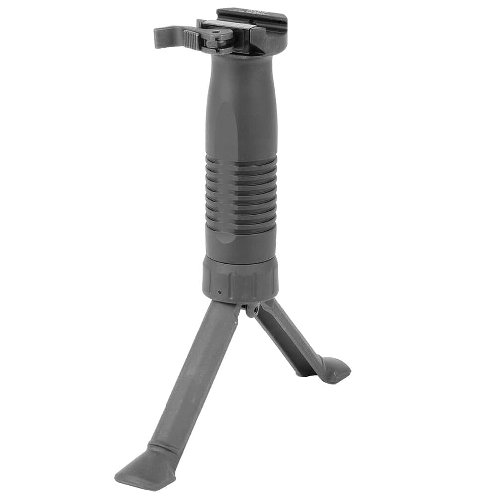 B&amp;T QD Polymer Vertical Foregrip w/Aluminum Bipod BT-21830-BK