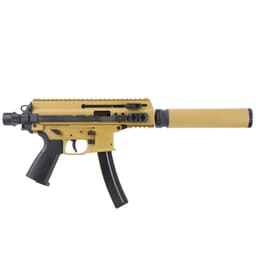 B&T APC9K-MP5 9mm 4.3" Bbl RAL8000 Pistol w/MP5 Mag Lower & SQD Suppressor (NFA) BT-361765-02-MP5-RAL-KIT
