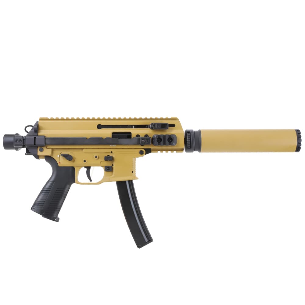 B&amp;T APC9K-MP5 9mm 4.3&quot; Bbl RAL8000 Pistol w/MP5 Mag Lower &amp; SQD Suppressor (NFA) BT-361765-02-MP5-RAL-KIT