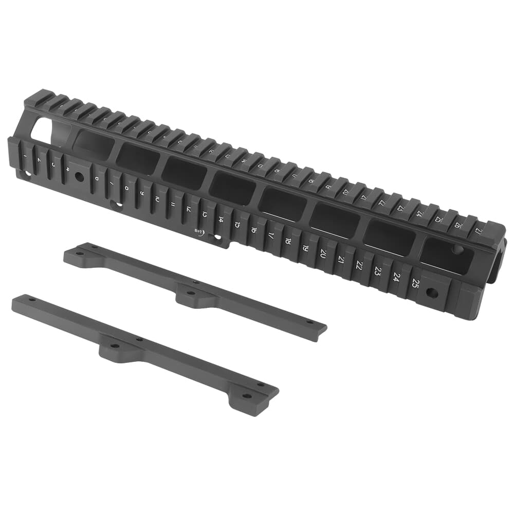 B&amp;T APR338 Tactical Handguard with 9/12/3 Picatinny Rails  BT-ALM23
