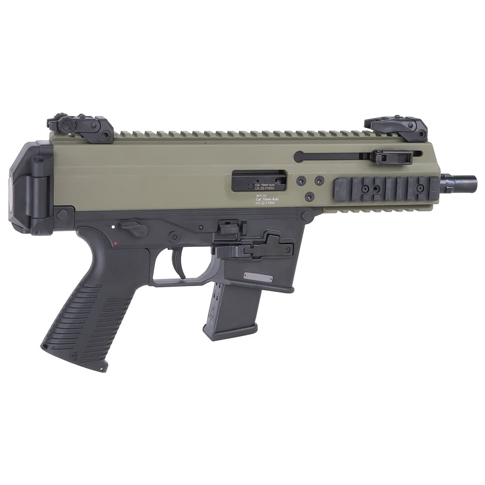 B&T APC10 10mm 6.9" 15rd Magpul Foliage Green Pistol BT-361200-MFG