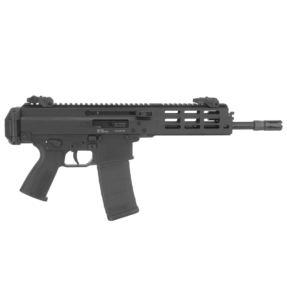 B&T APC223 PRO 5.56 NATO 10.5" 1:7" 1/2x28 Bbl Black Pistol BT-361657