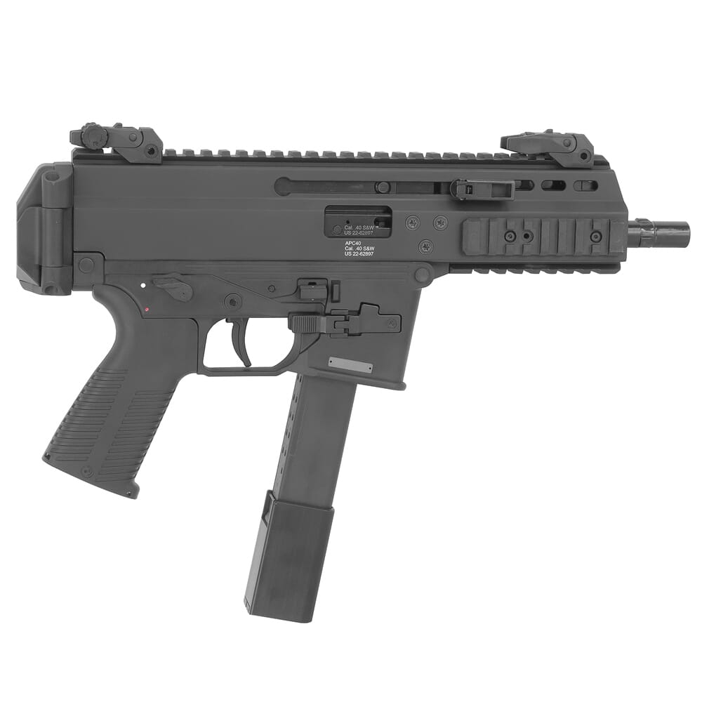 B&T APC40Pro .40 S&W Pistol w/Glock Lower, (1) Glock Mag & Tri-Lug Adapter BT-36040