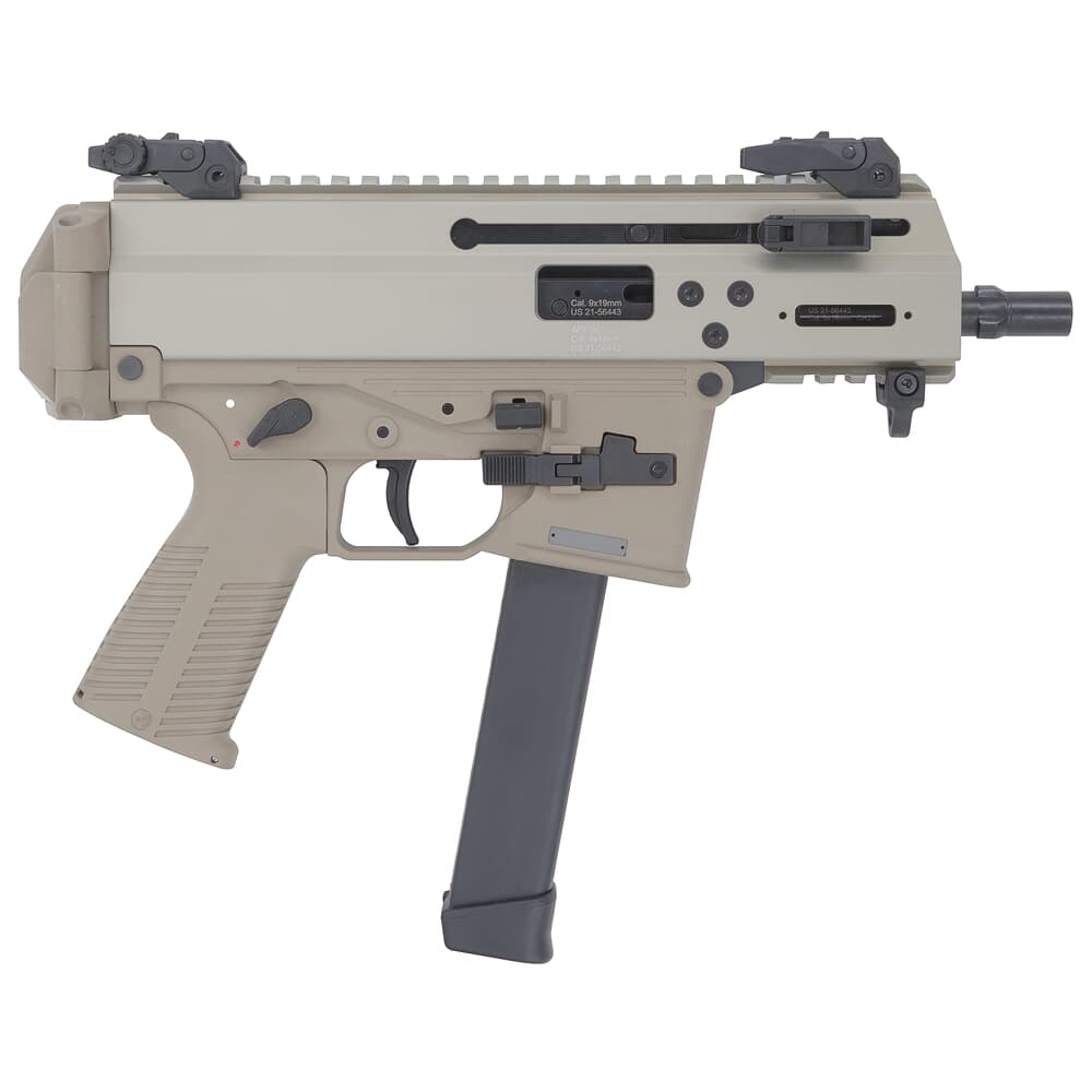 B&amp;T APC9K PRO 9mm Coyote Tan Pistol w/Glock Lower BT-36045-G-CT