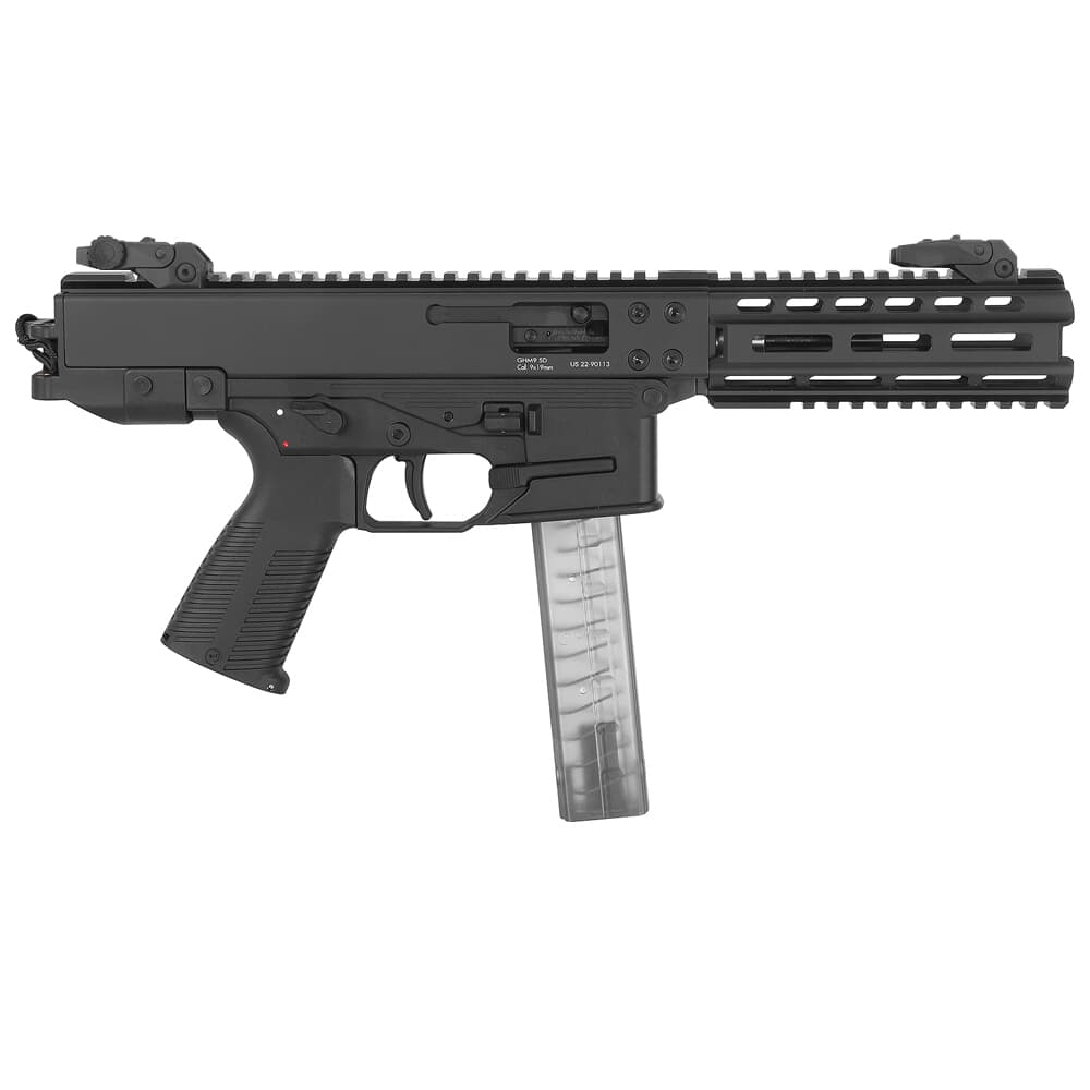 B&T GHM9 SD 9mm 5.75" Bbl Black Pistol w/(1) 30rd Mag BT-450002-2-SD