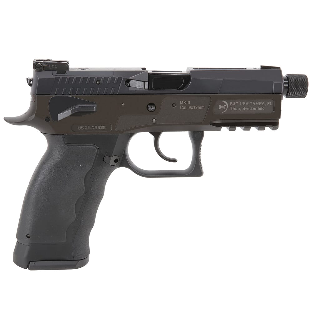 B&T MK II 9mm 4.3" MS Pistol w/(1) 17rd Mags BT-510001