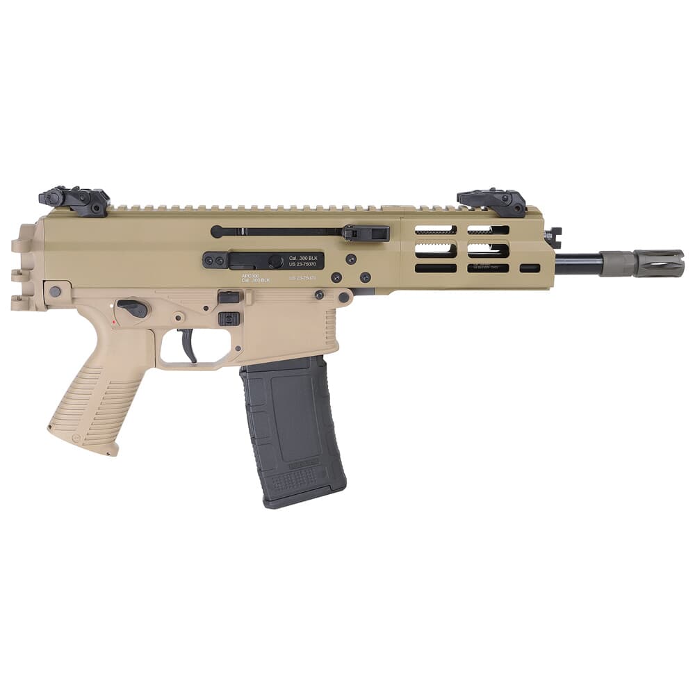 B&amp;T APC300 PRO .300 BLK Coyote Tan Pistol BT-361660-CT