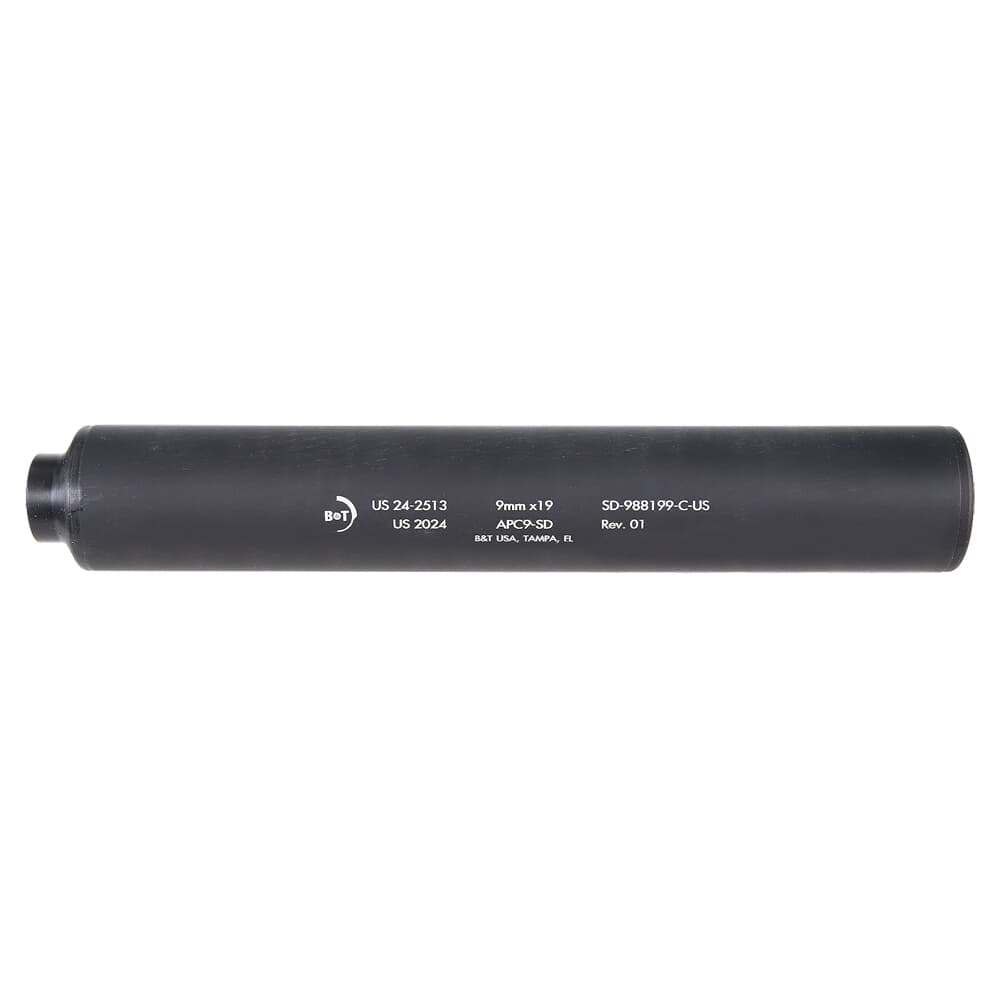 B&T APC9 PRO SD STD Compact Suppressor SD-988199-C-US