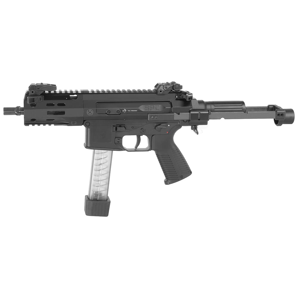 B&T SPC9 9mm PDW Black Pistol w/Telescopic Brace Adapter BT-500003-PDW ...