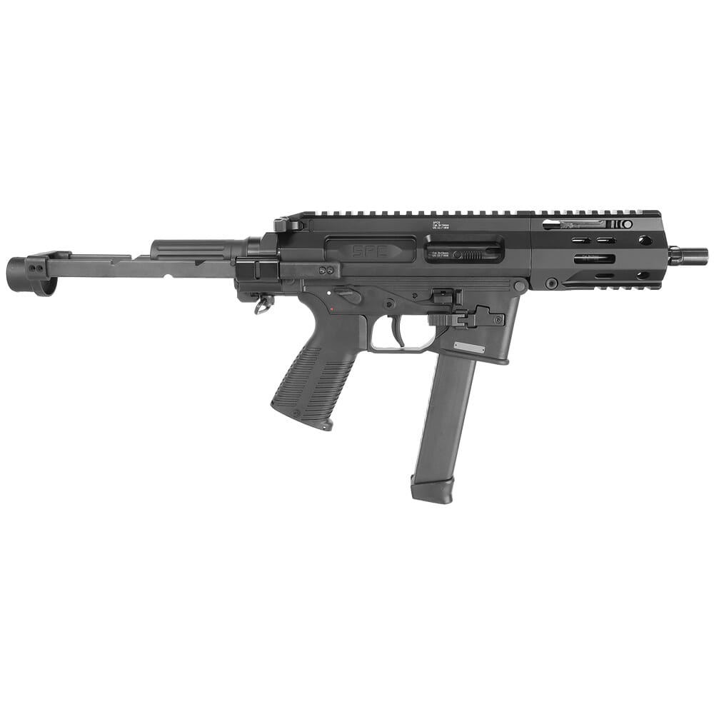B&T SPC9 SD 9mm Black Pistol Kit w/Glock Mag Lower (NFA) BT-500003-PDW-G-SD