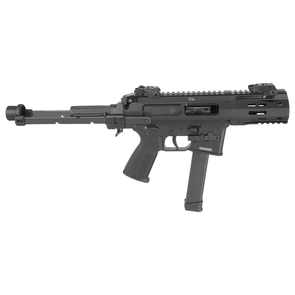 B&T SPC9 PDW SD 9mm Black Pistol  w/Glock Lower BT-500003-SD-G