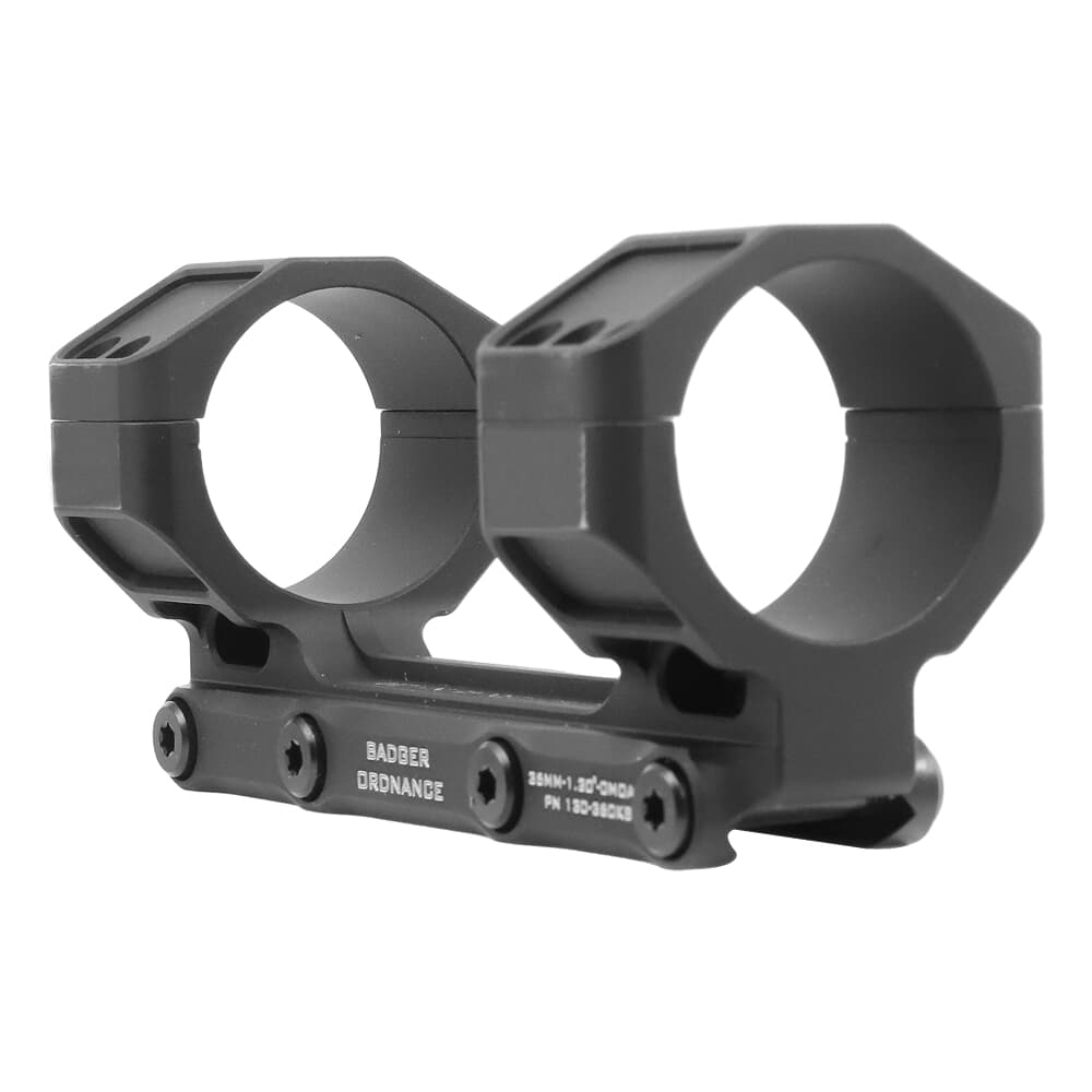 その他 Badger Ordnance Max-50 30mm High (1.125) Badger Ordnance 30mm Scope Rings - High 1.125