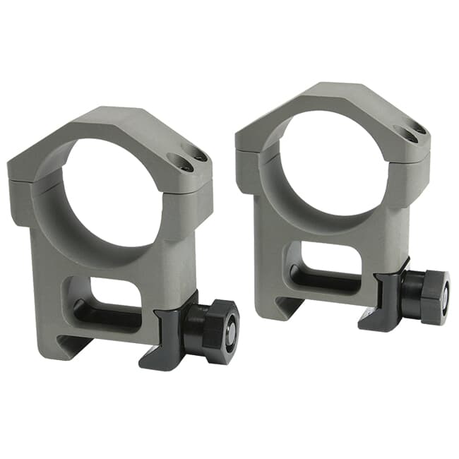 Badger Ordnance 30 mm EBR Scope Ring NavSpec Grey 1.25&quot; Issue Item 306-29NS
