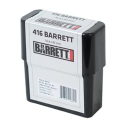 Barrett .416 Barret Ammo CEB 452 Gr MTAC Box of 80 17221