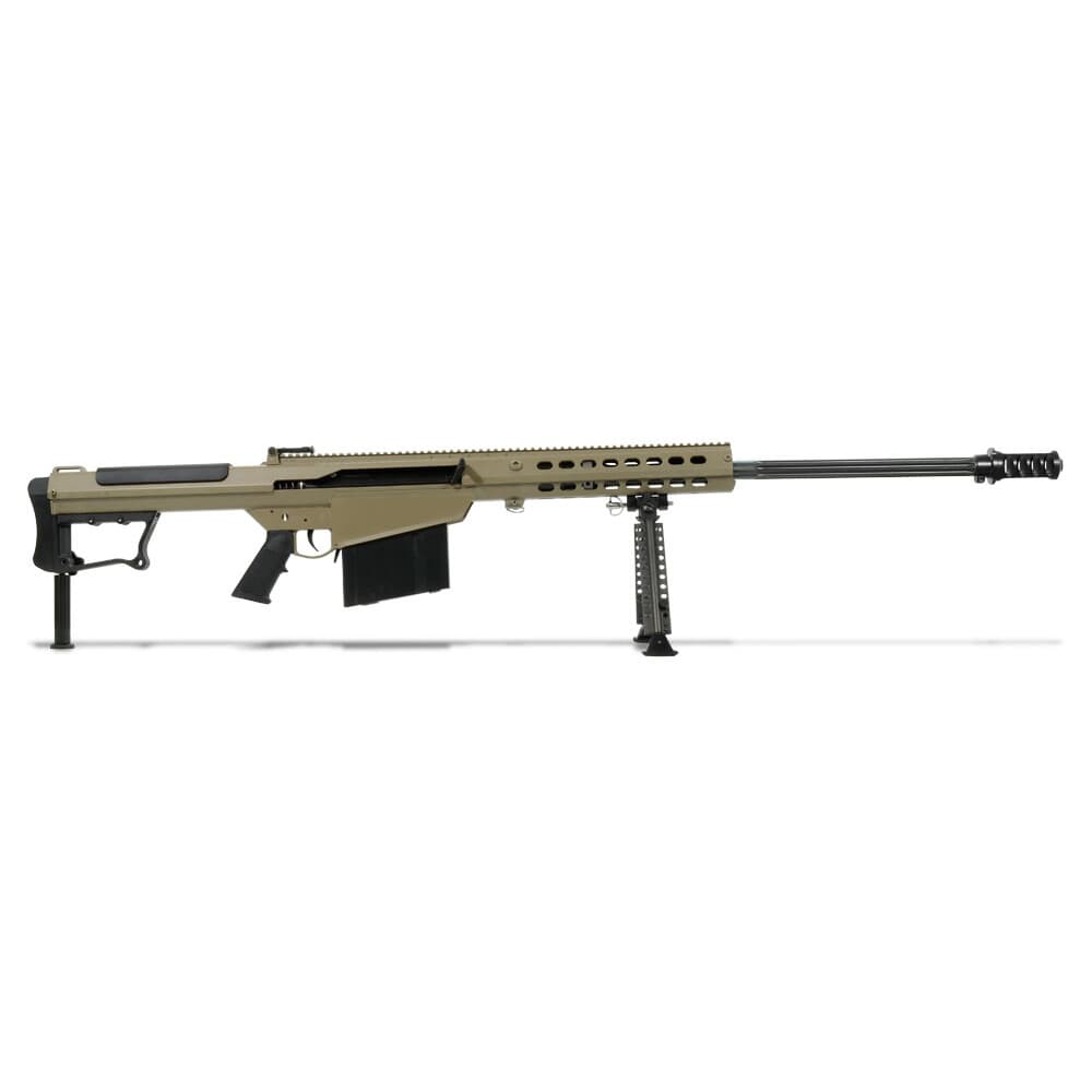 Barrett M107A1 Rifle System Tan Cerakote Receiver Black 29' Fluted Barrel 14559 14559
