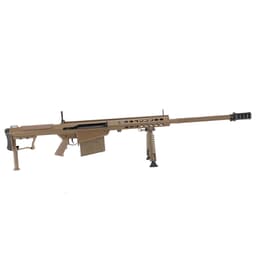 Barrett M107 A1 50 BMG 29" Mud Brown USED Rifle w/ (1) Mag, Bipod, Monopod, and Case 13313