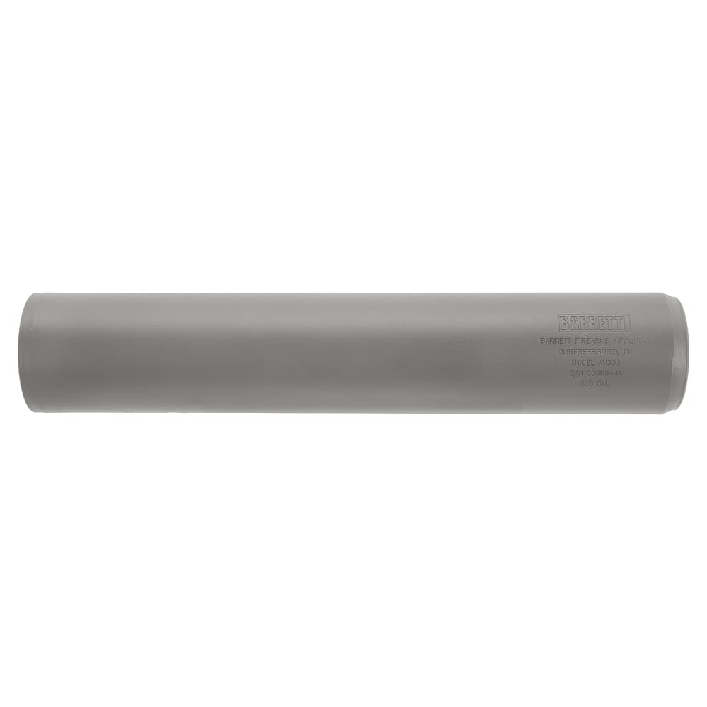 Barrett AM338, Adapter Mount Natural Titanium Suppressor with AM338 Adapter Mount Included 18414
