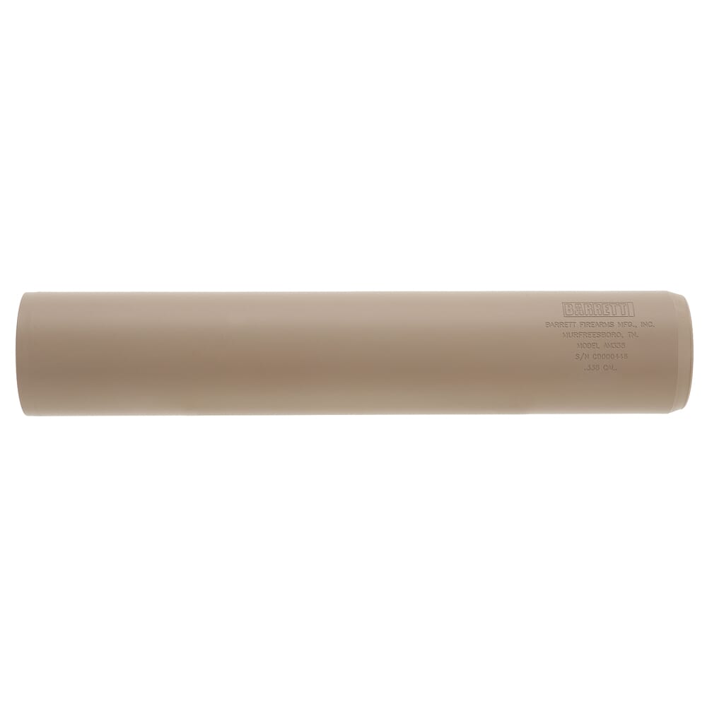 Barrett AM338, Adapter Mount FDE Suppressor with AM30 Adapter Mount Included 18416