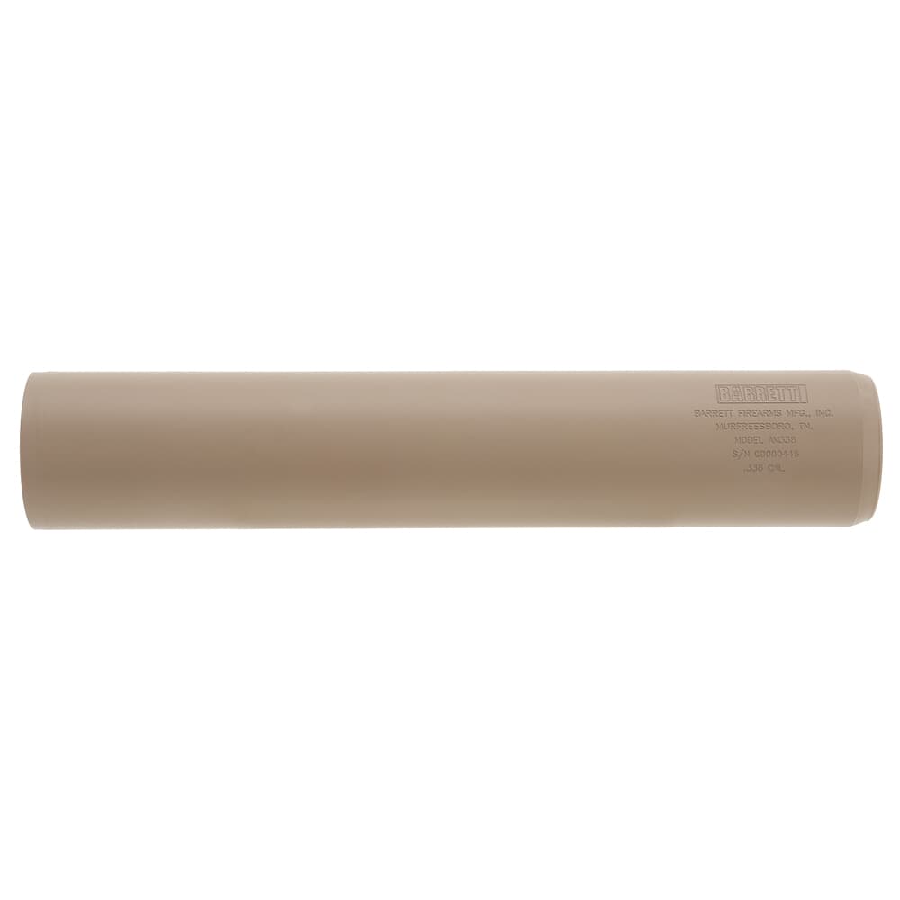 Barrett AM338, Adapter Mount FDE Suppressor with AM30 Adapter Mount Included 18416