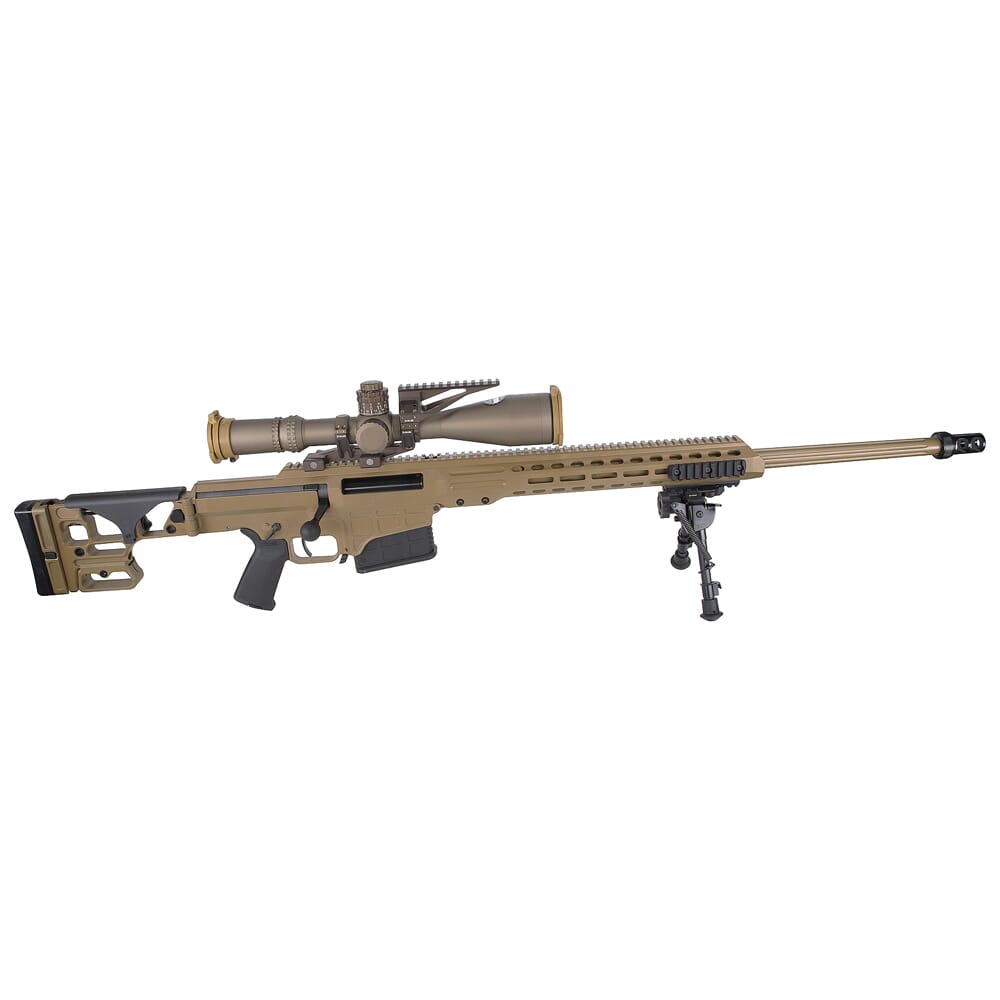 Barrett MK22 MOD 0 .300 Norma Mag SOCOM Coyote Brown 26" Fluted Bbl 1:8" Sniper Rifle Kit w/ATACR 7-35x56 T3 Reticle, and NF Mount 19246