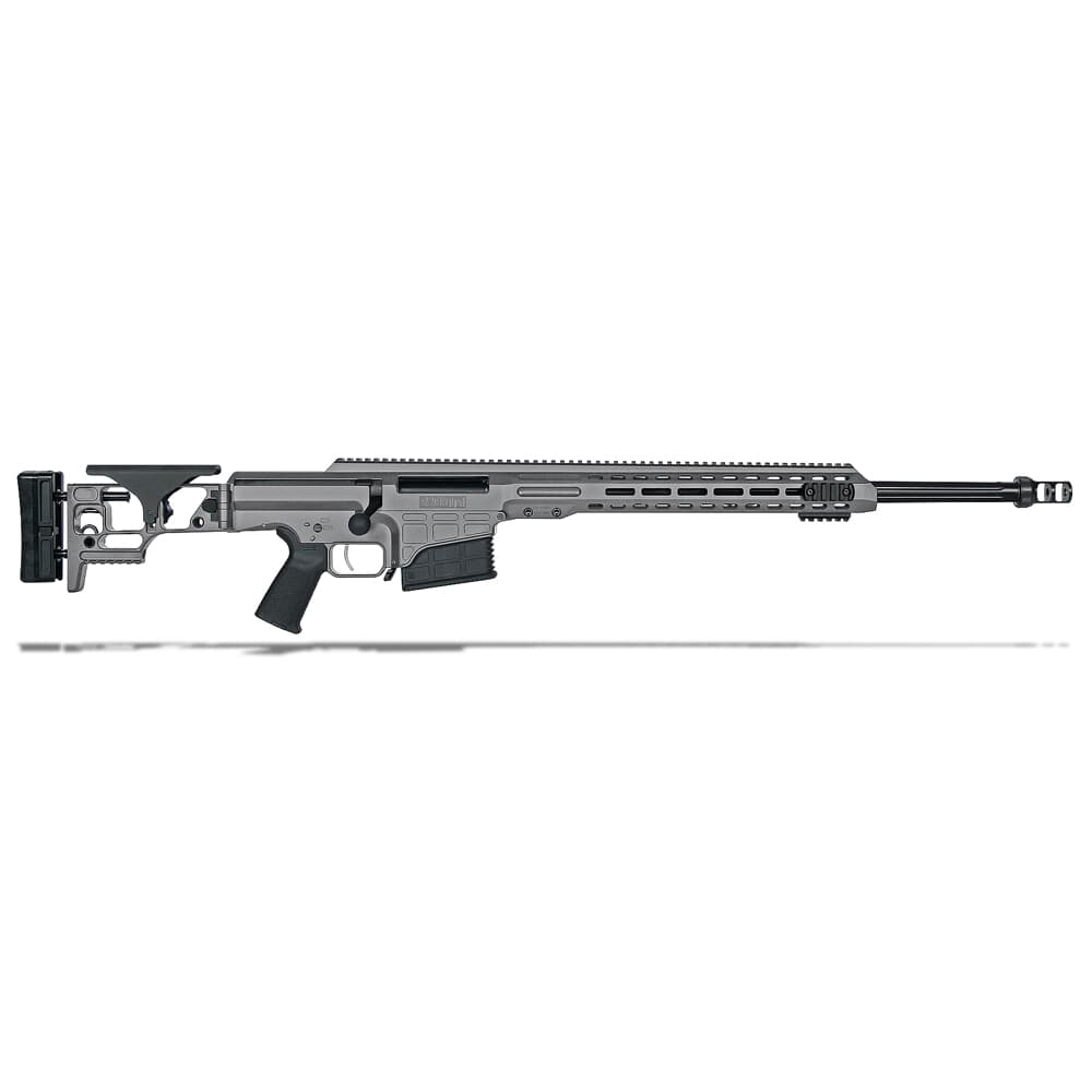 Barrett MRAD 6.5 Creedmoor Folding Stock Tungsten Grey Cerakote 24&quot; Fluted Bbl 1:8&quot; Rifle 18498