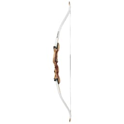 Bear Archery Bullseye X 15# RH White Youth Bow A5BEX4815R