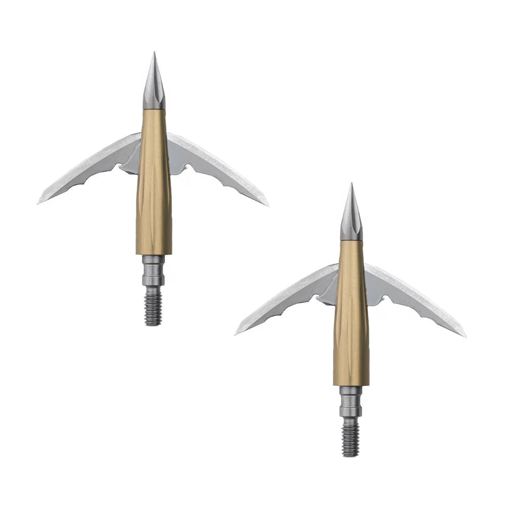 Beast Broadheads 2.0&quot; - 125 grain Titanium (2 PACK) TI-2PACK-125g-2.0in