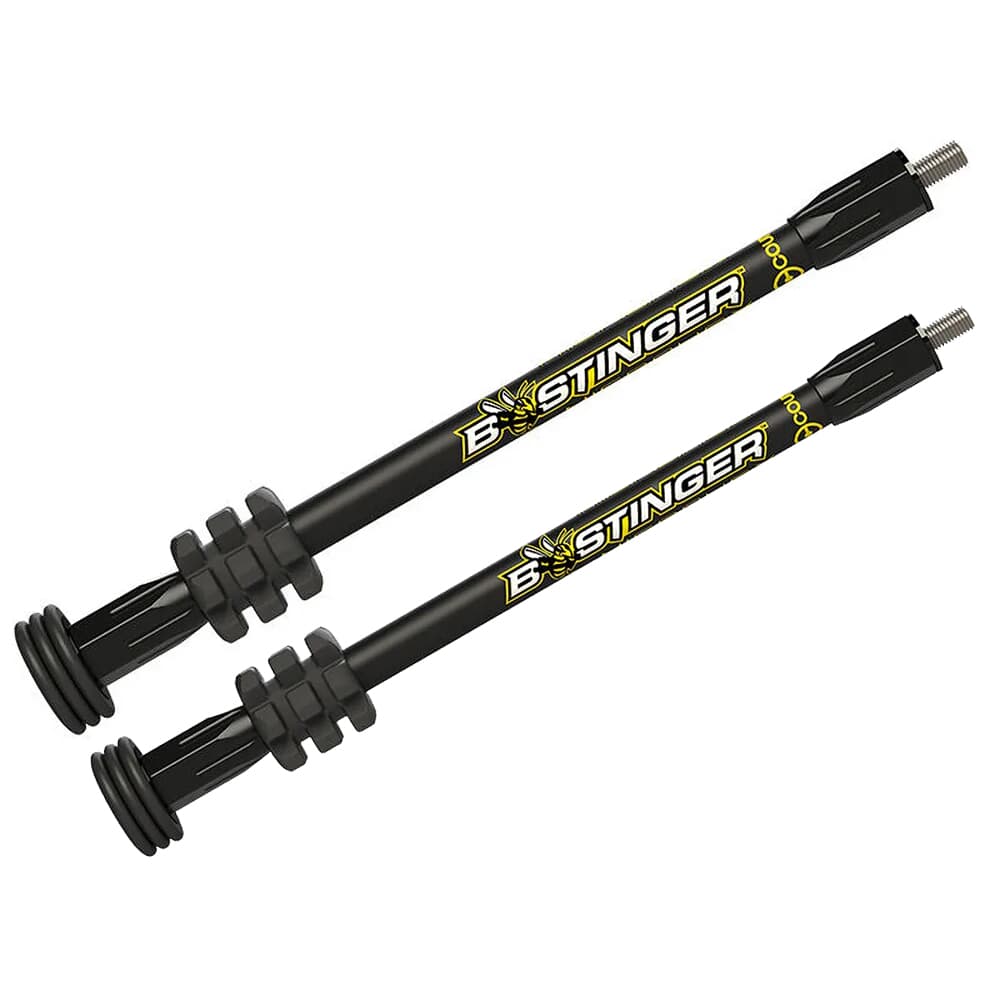 Bee Stinger Kit MicroHex 12 &amp; 10 Matte Black Stabilizer Kit MHXKITN12MB