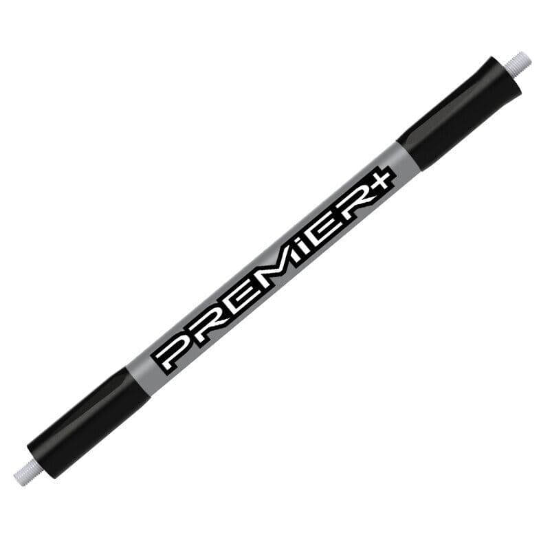 Bee Stinger Prem Plus Countervail V-Bar 12&quot; Gray Stabilizer PREMIERVBGR12