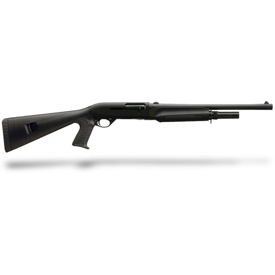 Benelli M2 Tactical 12GA 3&quot; 18.5&quot; Black 5+1 Semi-Auto Shotgun w/ Pistol Grip and Rifle Sights 11054