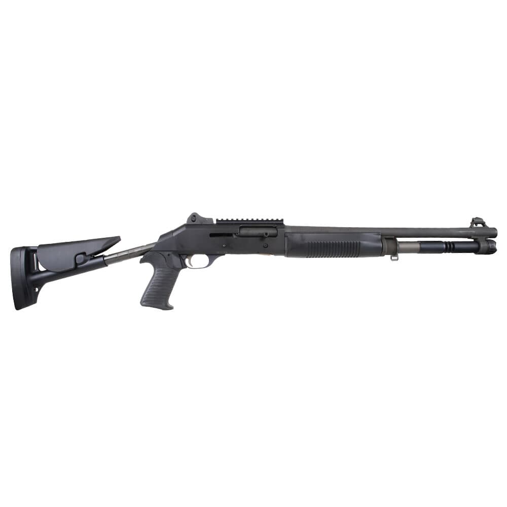 Benelli M4 Tactical 12ga 18.5 Bbl Shotgun w/ Telescopic Stock & Ghost Ring Sights Y1-Condition Demo 11721-Y1