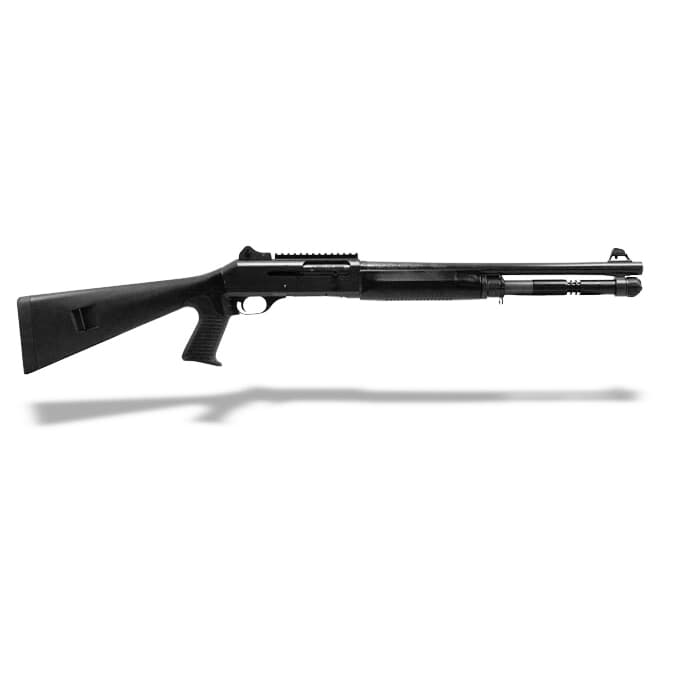 Benelli M4 Tactical 12-ga 3&quot; 18.5&quot; Black 5+1 Semi-Auto Shotgun w/ Pistol Grip 11707