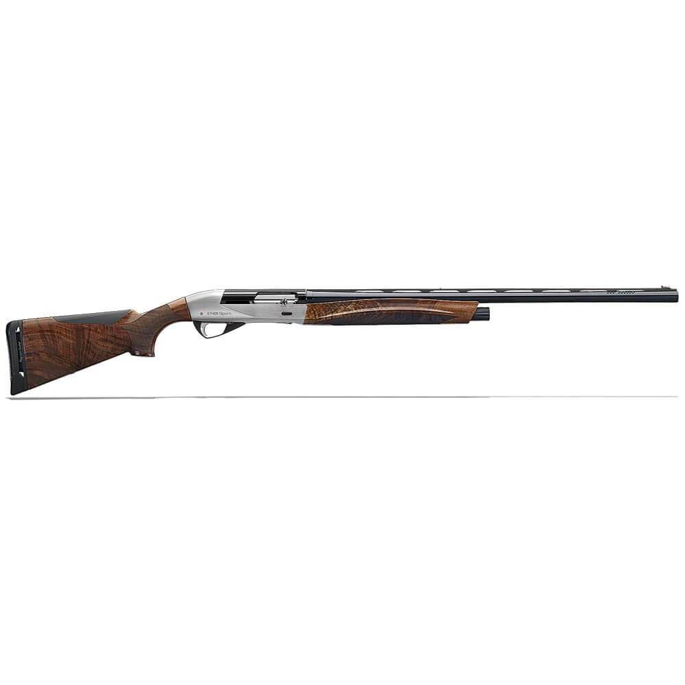 Benelli Ethos Sport 12-ga 3&quot; 30&quot; AA-Grade Satin Walnut Brushed Nickel Receiver 4+1 Semi-Auto Shotgun 10495