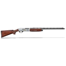 Benelli Montefeltro Silver Featherweight 12ga 3" 26" Satin Walnut/Weathercoat Nickl/Blue Etched Game Scene 2+1 Semi-Auto Shotgun 10818