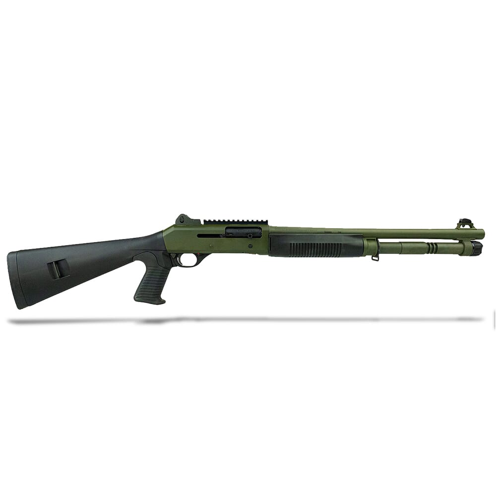 Benelli M4 Tactical 12ga 3" 18.5" OD Green 5+1 Semi-Auto Shotgun 11797